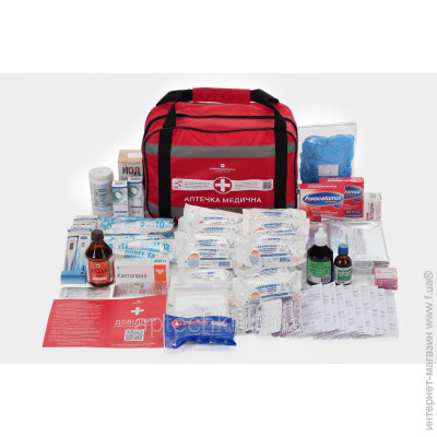 Аптечка колективна для захисних споруд за наказом №579 МНС (на 100-150 людей) (Рекомендовано для укриттів закладів освіти